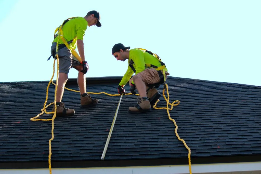 Solar panels ready for professional exterior cleaning